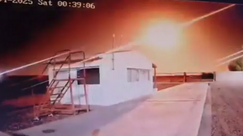 Mendoza se iluminó en la noche del sábado por una potente luz en el cielo